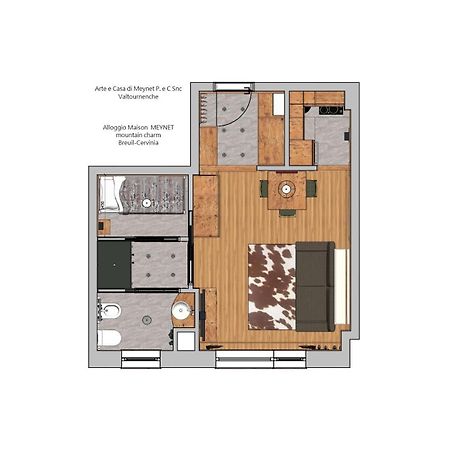 Maison Meynet Mountain Charm 브루일서비니아 외부 사진